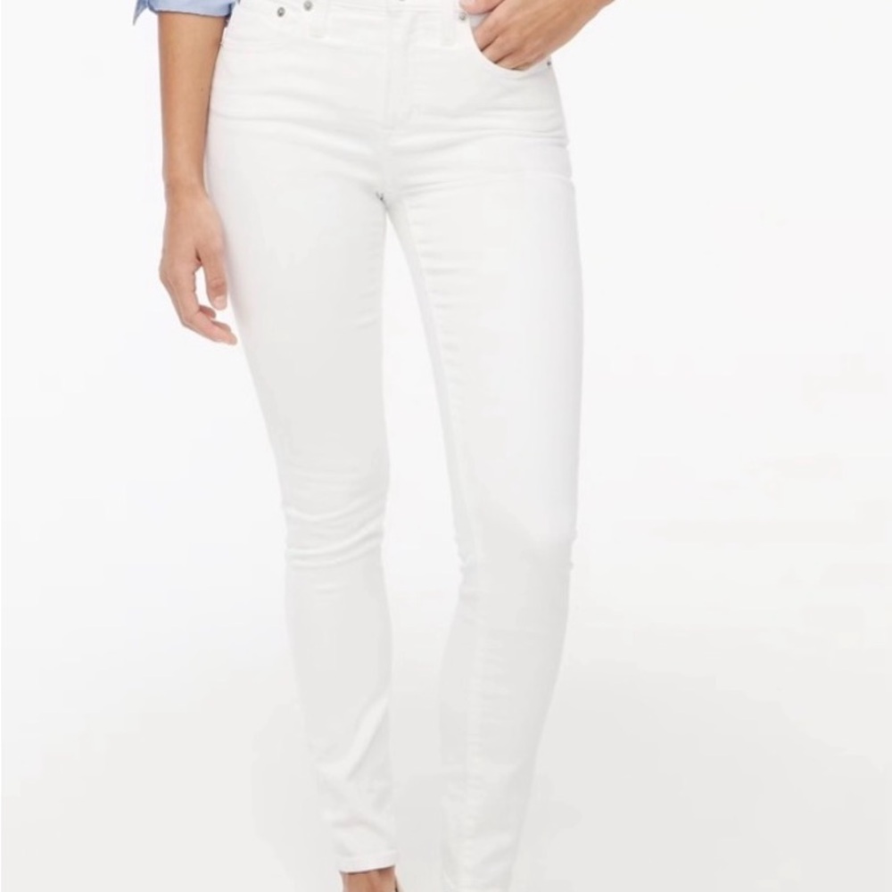 J. Crew mid-rise skinny jeans